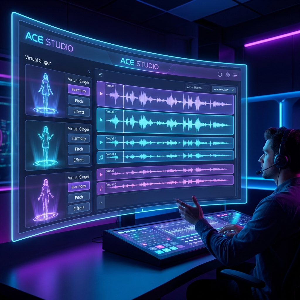 No Singers? No Problem: Creating Virtual Choirs with ACE Studio